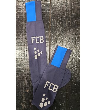FC Burgum FCB Wedstrijdkousen met voetstuk