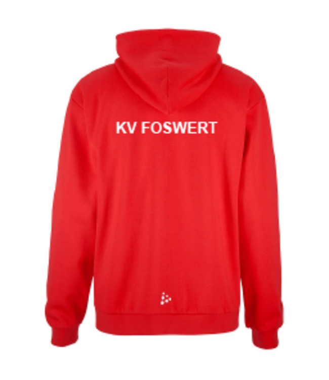 KV Foswert Hoodie met rits