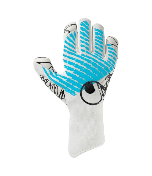 Uhlsport FM Cybertec Ultragrip Keepershandschoenen Wit Felblauw Zwart