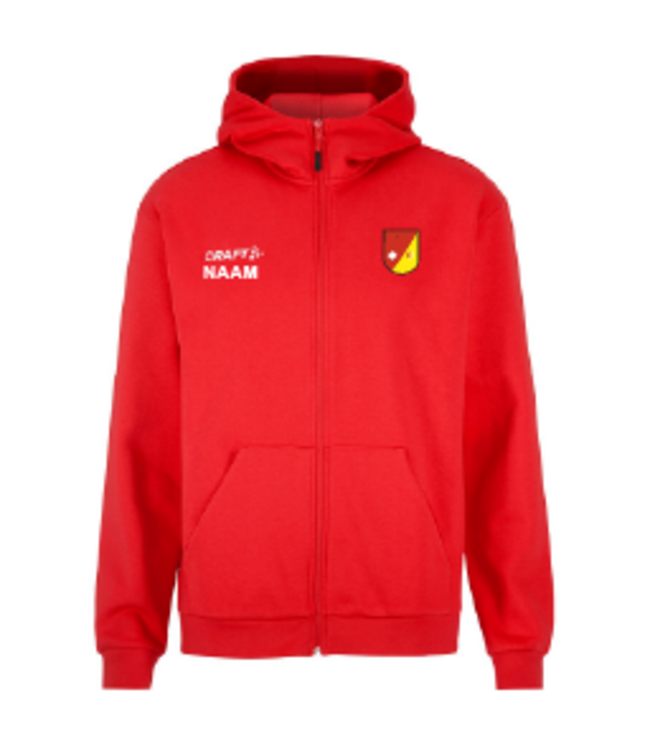 KV Foswert Hoodie met rits dames