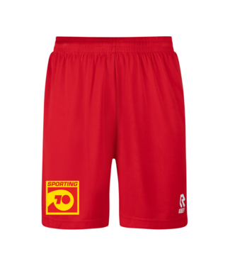 Sporting'70 Sporting'70 Wedstrijdshort Dames Rood