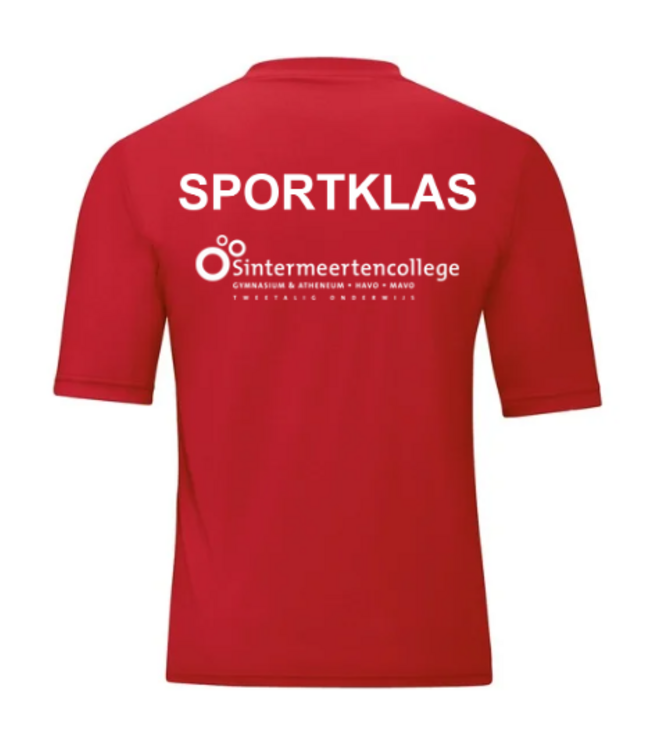 Sportklas T-shirt rood