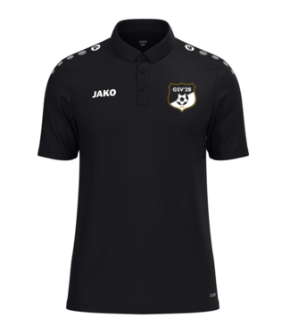 GSV'28 Polo  - Zwart