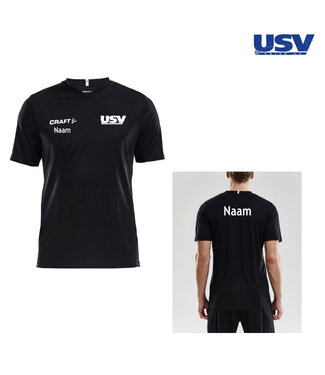 USV USV Trainingsshirt Zwart
