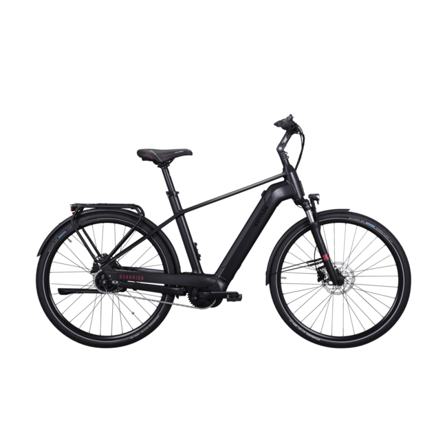 Kettler Quadriga P5 Disc Diamant Zwart 625 Wh