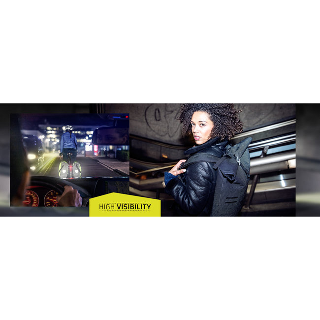 Ortlieb Backroller HIVIS QL2.1 enkele tas 20l