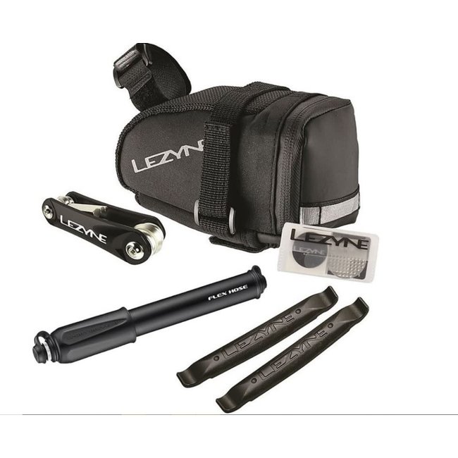 Lezyne M Caddy Sport Kit zadeltas gevuld