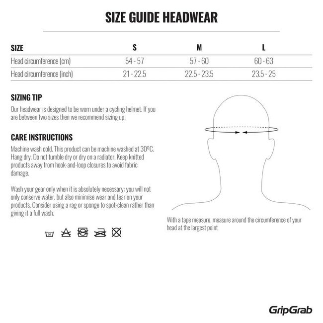 GripGrab Aviator helmmuts winddicht met fleece