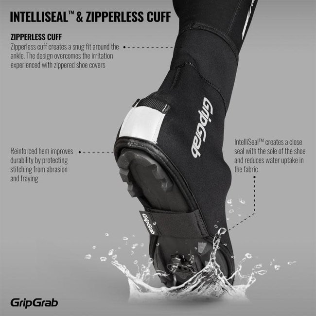 Gripgrab ARCTIC X Waterdichte deep winter MTB/CX overschoen zwart (productnr 2018)