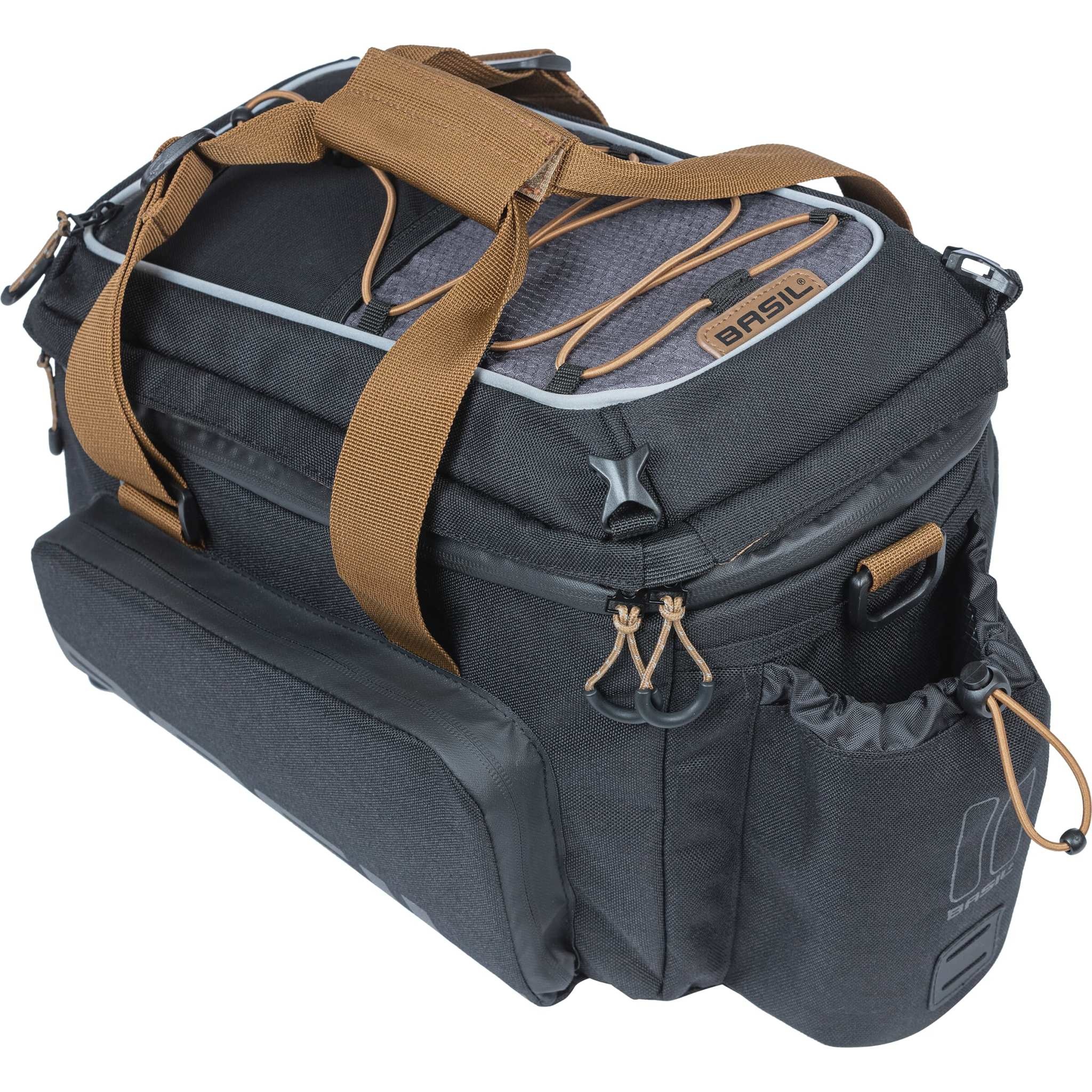 BASIL MILES Trunck Bag XL PRO bagagedragertas black slate MIK waterproof -  Thomas Cycles