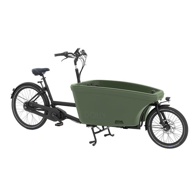 Dolly Bakfiets e-drive Bafang Maxdrive middenmotor 600Wh 80Nm NuVinci Black frame