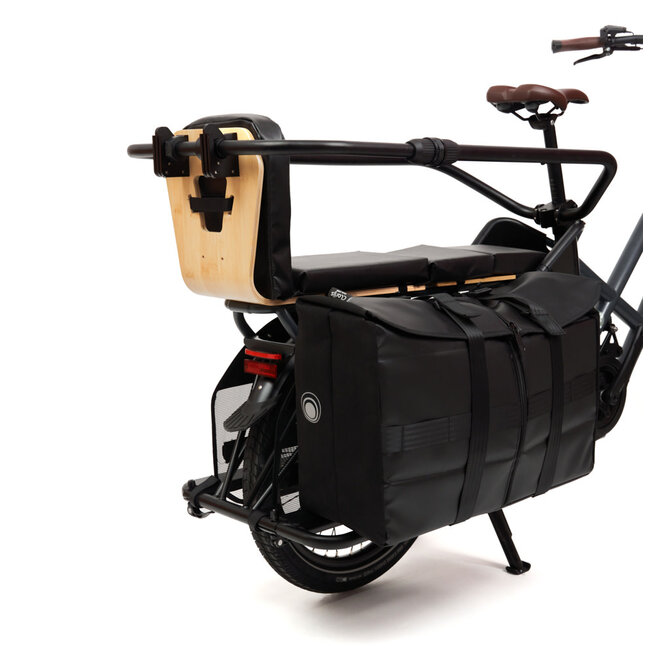 Bike43  longtail tassen voor achterdrager (per 2)