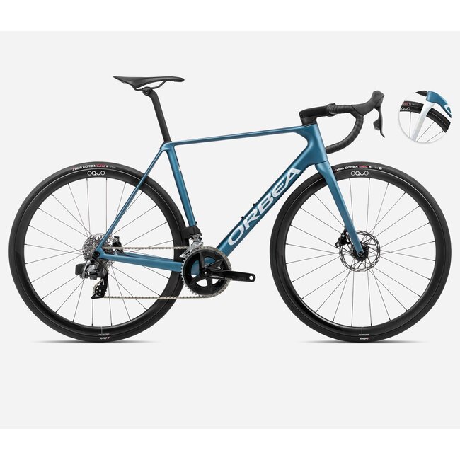 Orbea ORCA M31ETEAM 2025 Blue - Silver 55