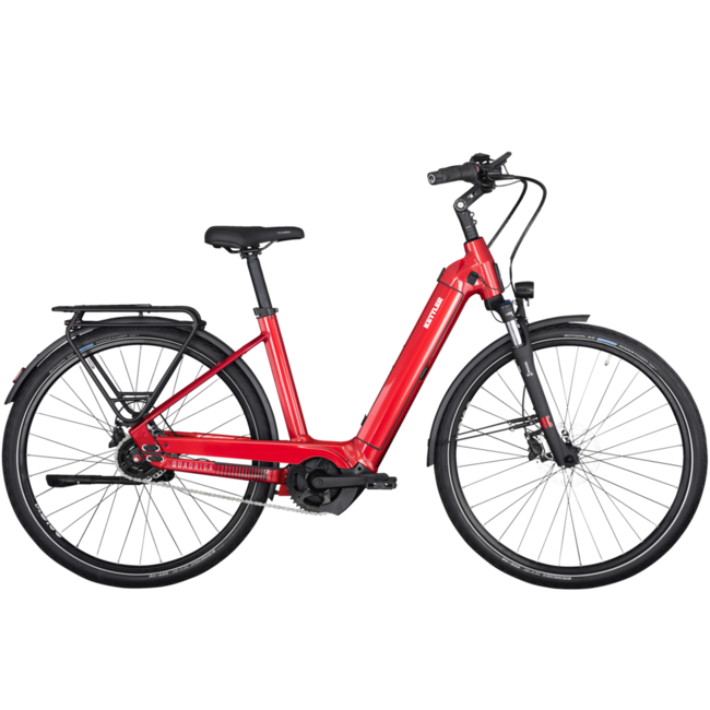 Kettler Quadriga P5 (Bosch smart system) Disc Wave Rood matt 48 625 Wh