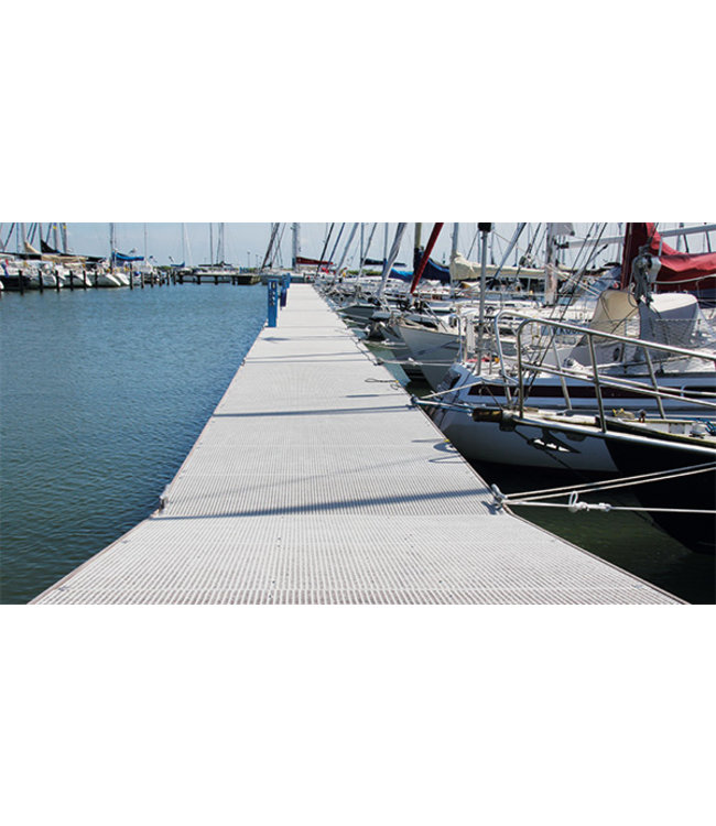 DockParts Steigerloopdek rooster voor jachthavens
