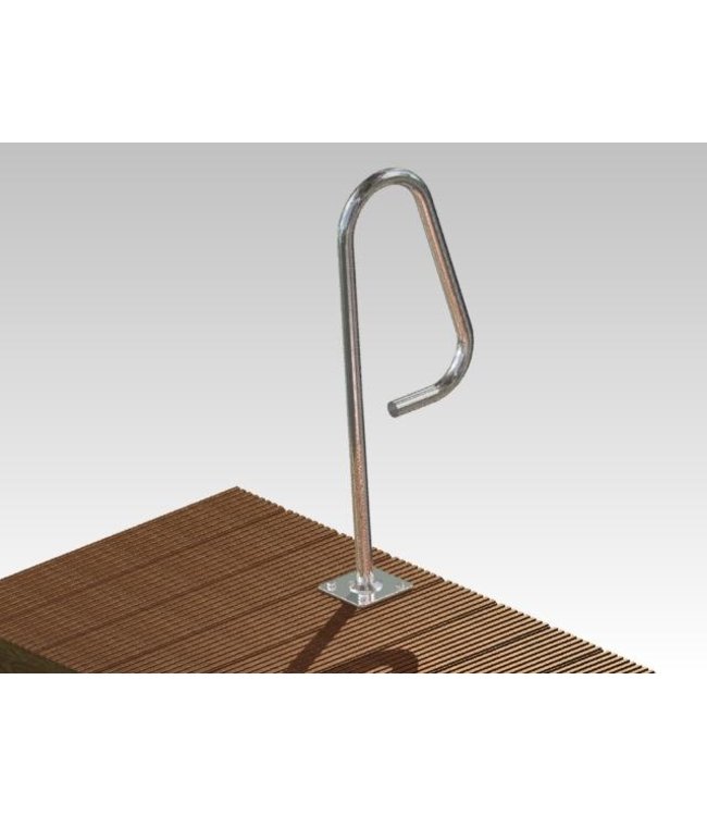 DockParts P-handrail RVS316  - instapsteun