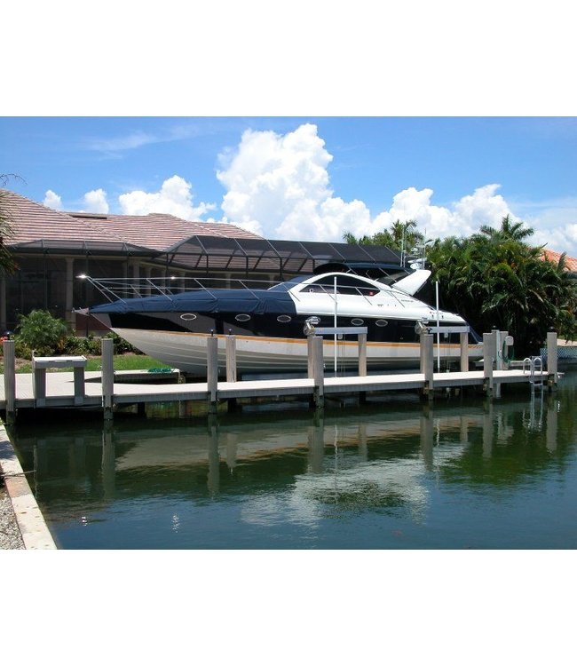 8 Post - Fixed boatlift, systems from 14.400 till 120.000 kg