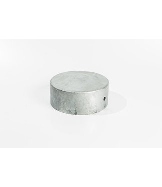 Pile Cap round ø 133 x 53 mm - Outer size