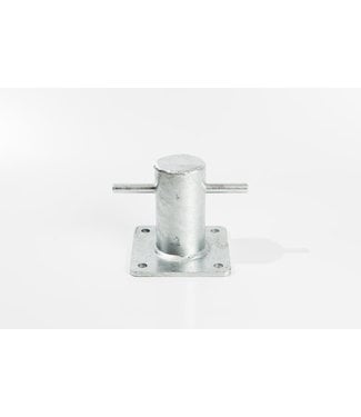 Bollard ø 120 mm, hot dip galvanised