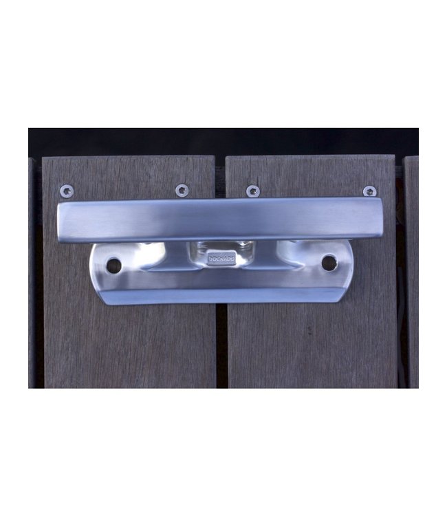 Bollard, Brushed Stainless Steel 316