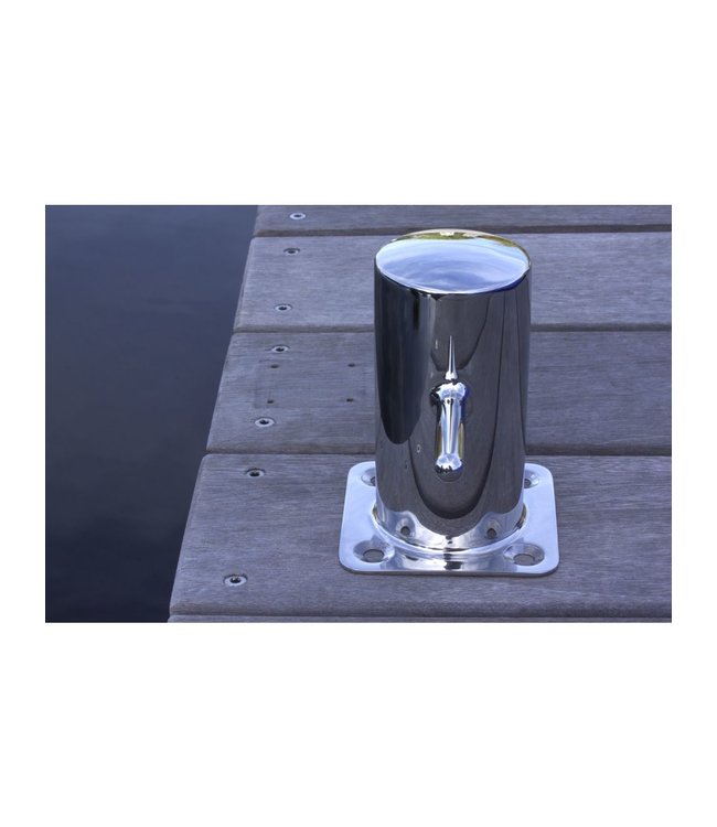 Bolder, RVS 304, gepolijst 76 mm