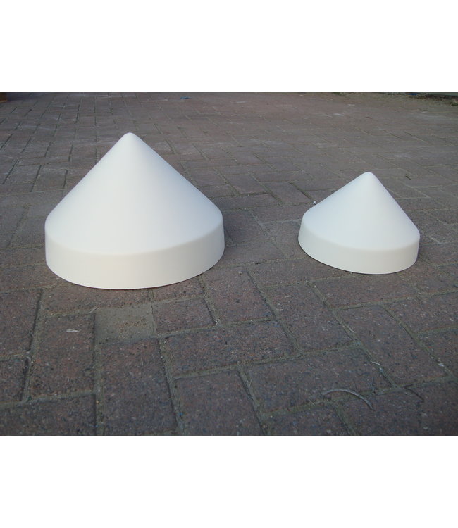 Polyester Pile Cap conical ca. 280 mm internal