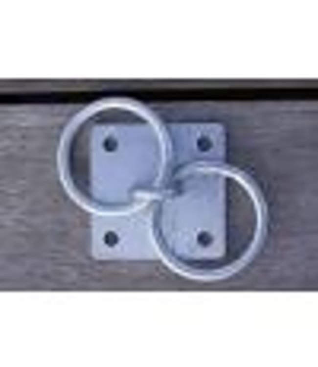 Double Mooring Ring,  Galvanized