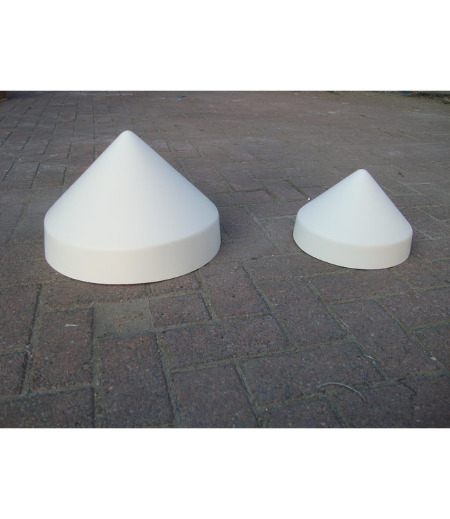 Polyester Pile Cap conical ca. 430 mm internal