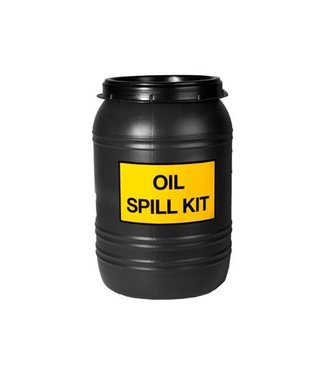 Olie spill drum, 60 L, bevat 75 L absorptiecapaciteit