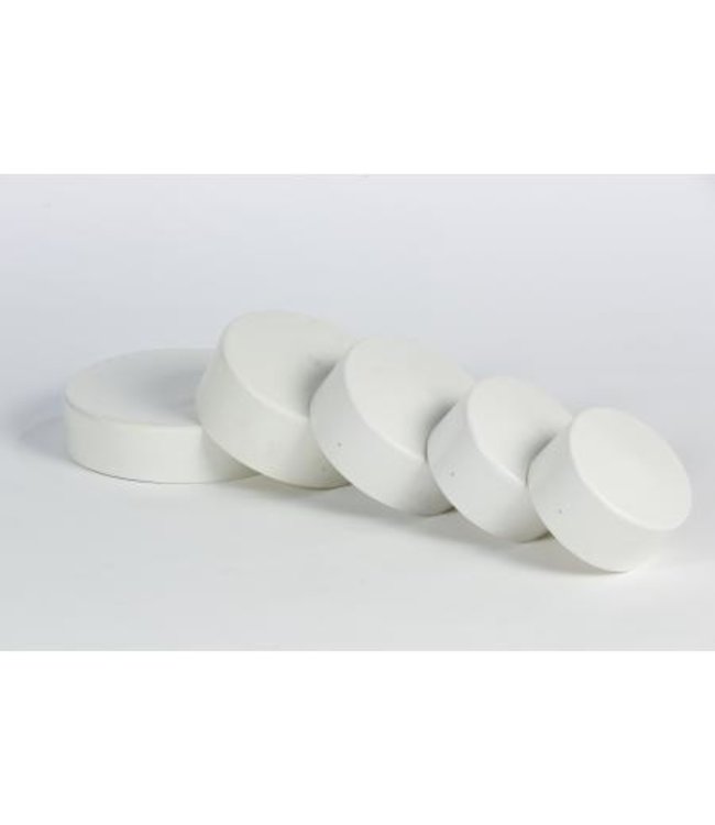 HP plastic round pole cap / pointed upwards ø 190 x 90 mm