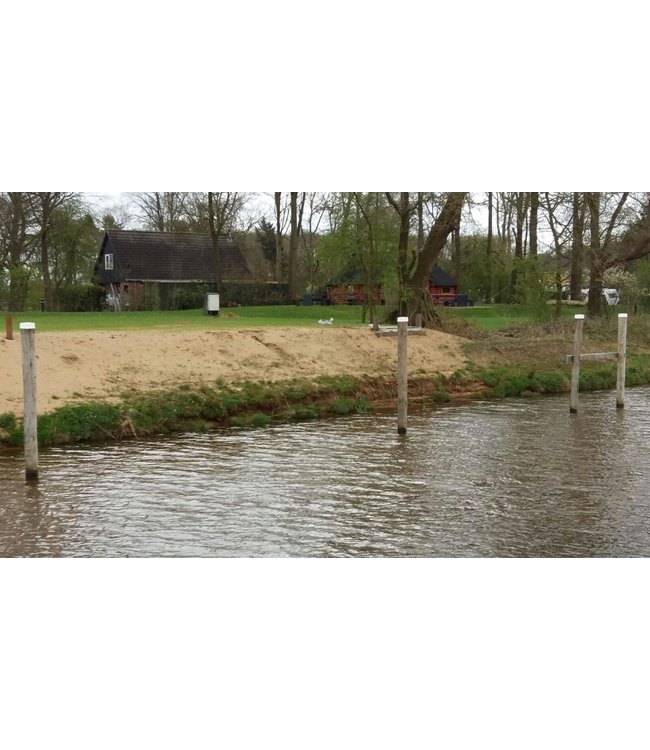 HP kunststof ronde paalmuts / spitsoplopend ø 190 x 90 mm