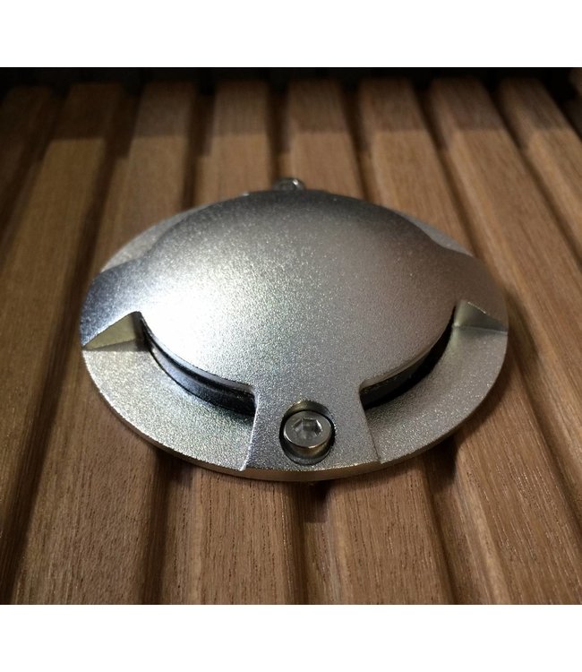 LED Decking spotlights 12 V, type 2 (surface-mounted with flat bottom)