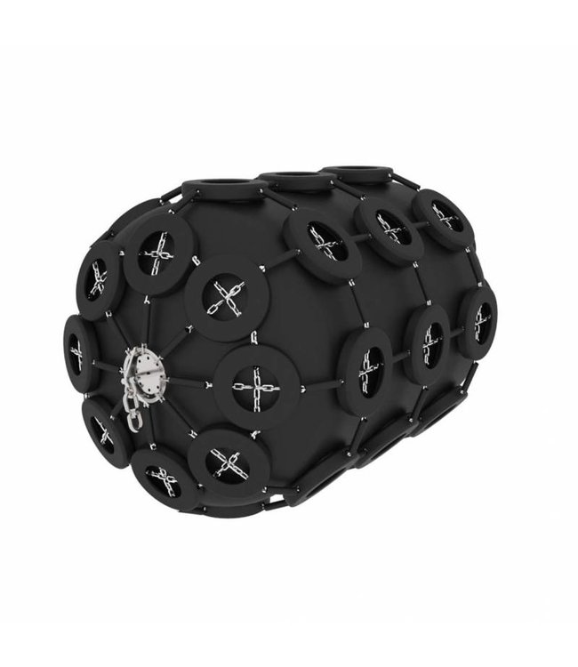 Pneumatic Fender - with tire net