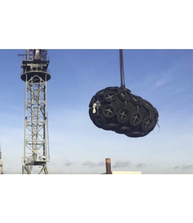 Pneumatic Fender - with tire net