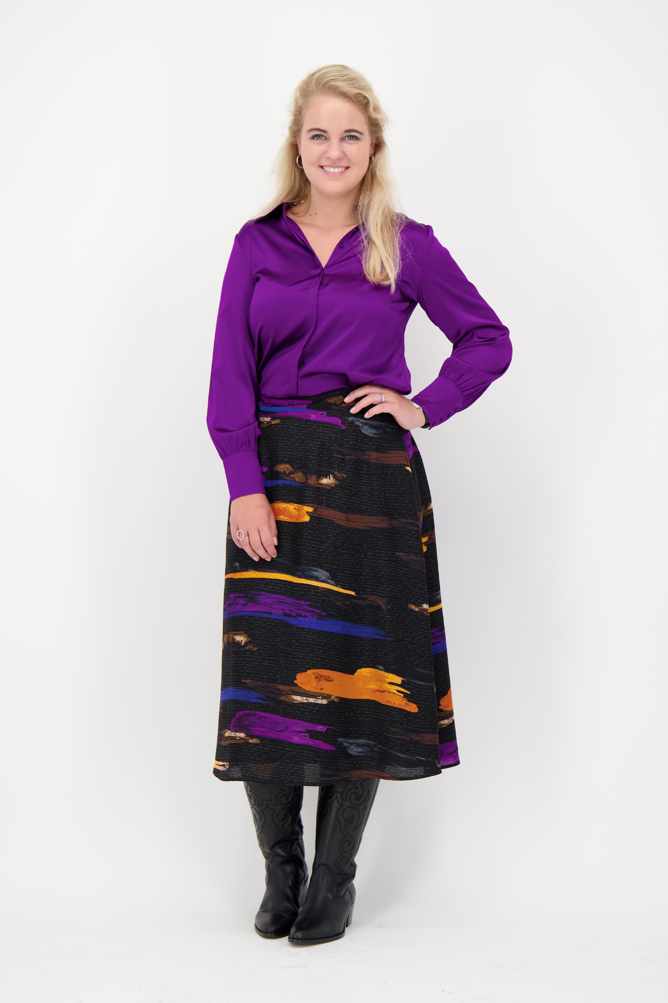 Xandres - Raim Skirt - Multicolor