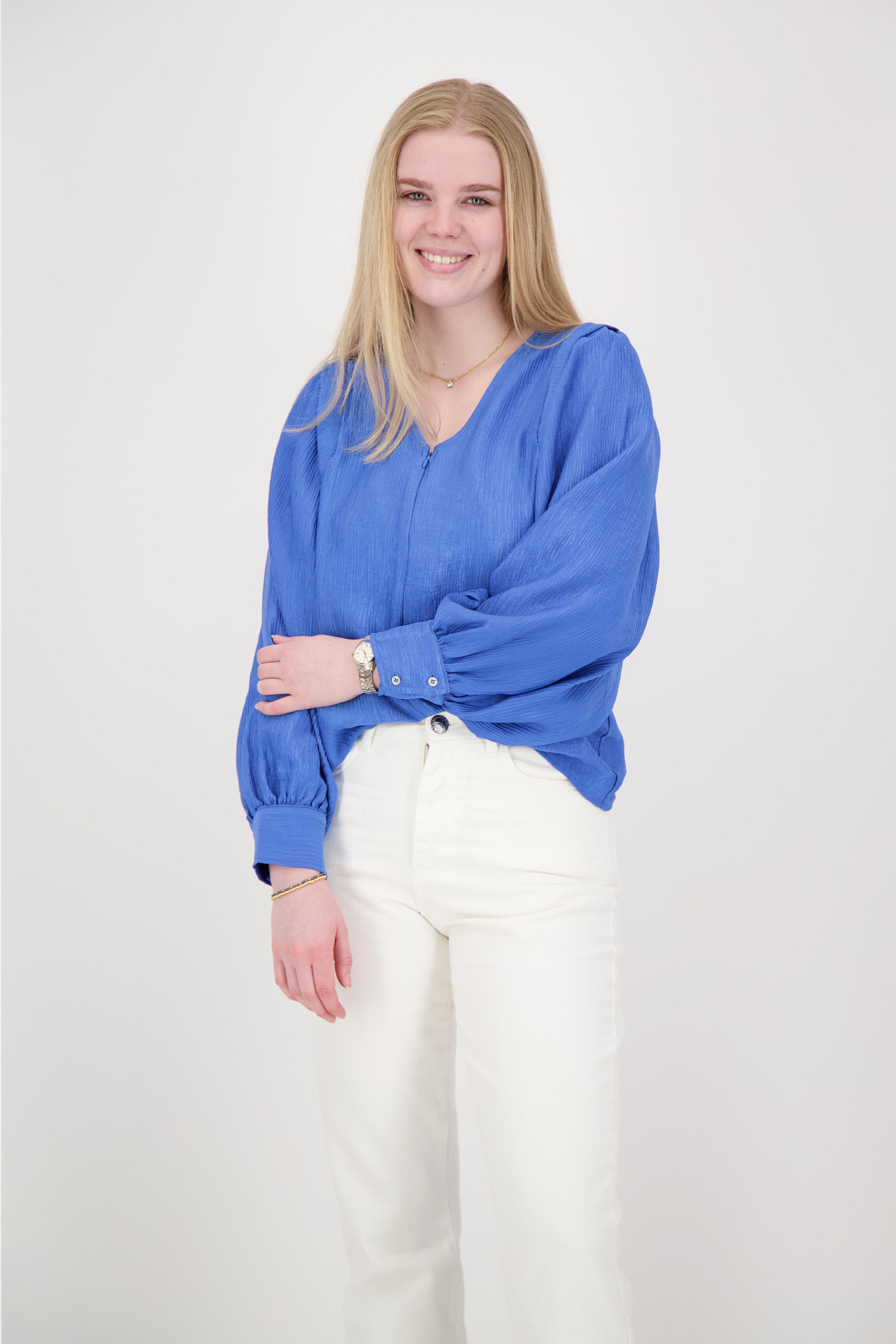 Co'Couture - Ronda Blouse - New Blue