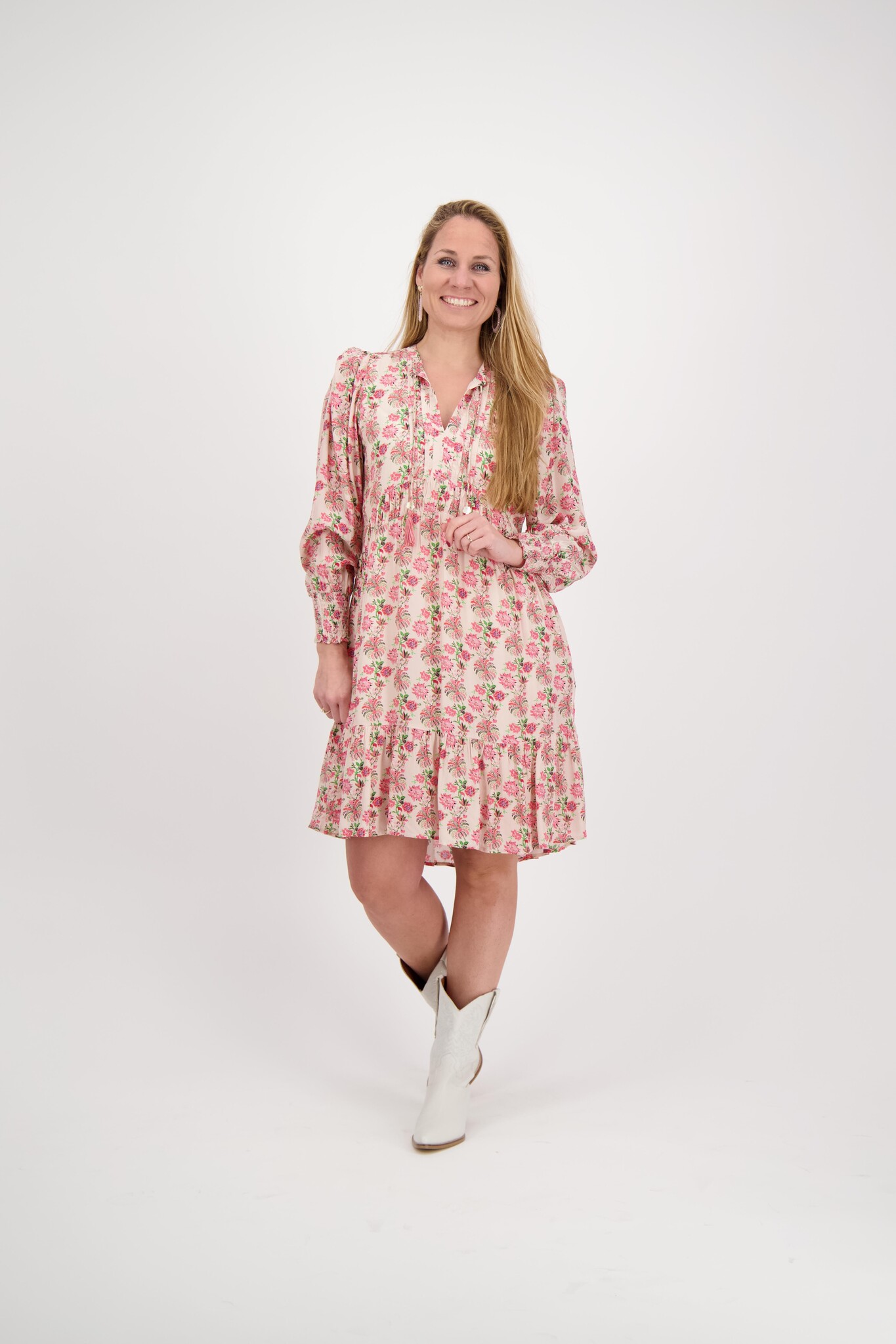 Moliin - Dasha Dress - Pink Flower