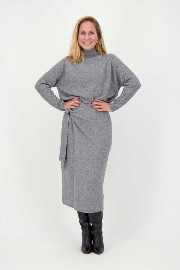 Oui' - Knot Skirt - Grey