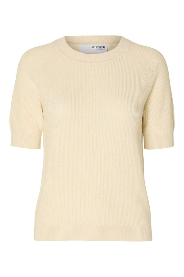 Selected Femme - Elinna Knit Top - Birch