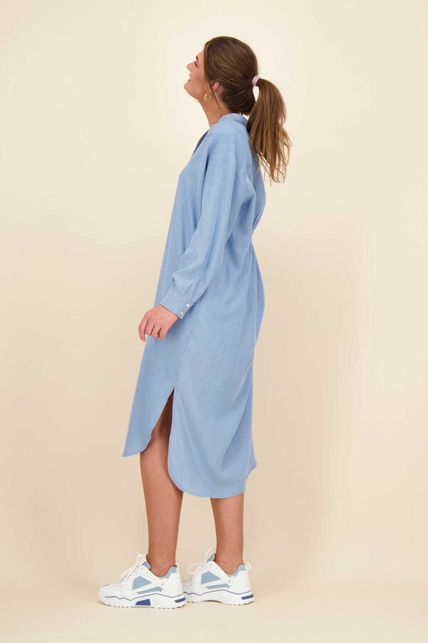 Co'Couture - Titus Denim Tunic Dress - Denim Blue