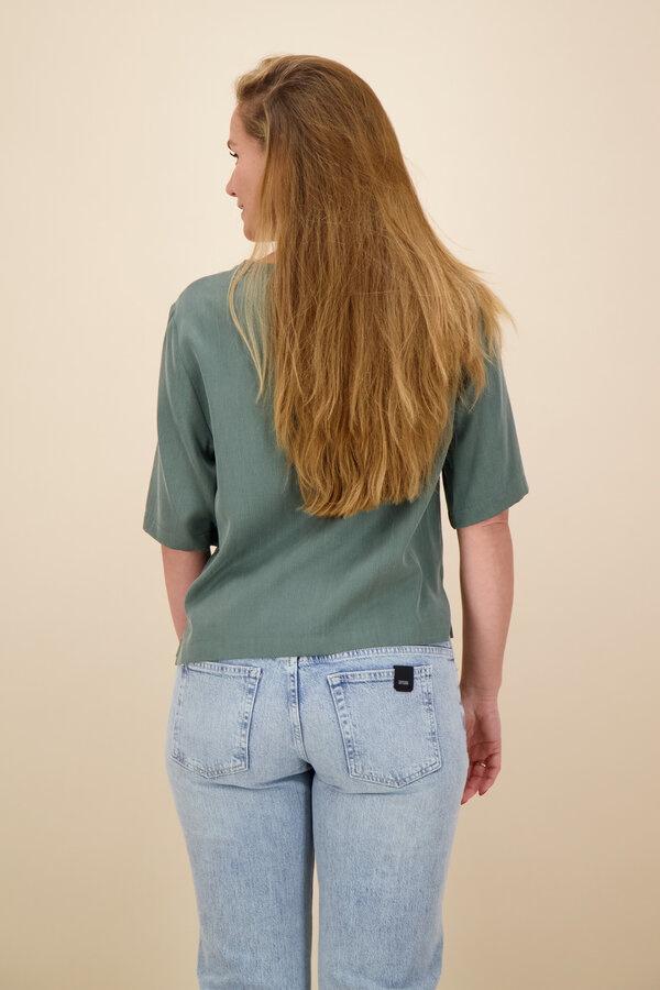 Drykorn - Diedra Shirt - Aqua Green