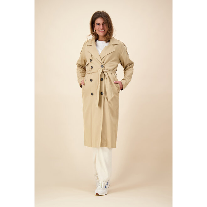 Selected Femme - Bren Trench Coat - Cornstalk