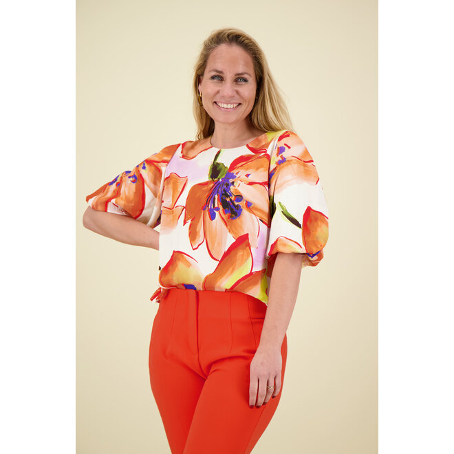 Jansen Amsterdam - Otta Blouse - Orange