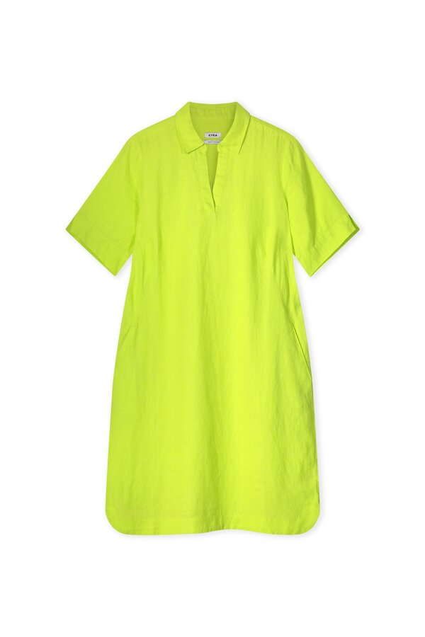 Kyra - Laura Dress - Cyber Lime