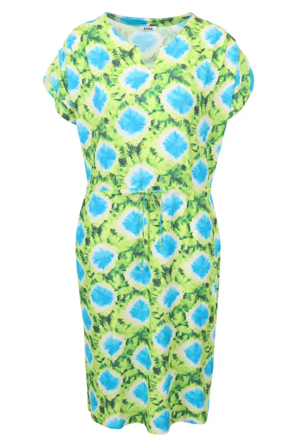 Kyra - Nanda Dress - Cyber Lime