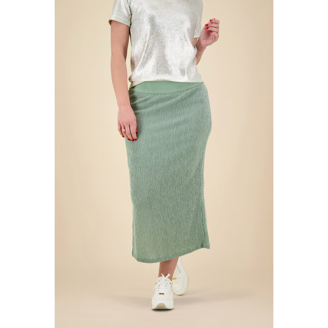 Anna - Rok - Sea Green Solid