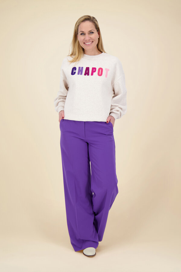 Fabienne Chapot - Terry Sweater - Oatmeal Melange