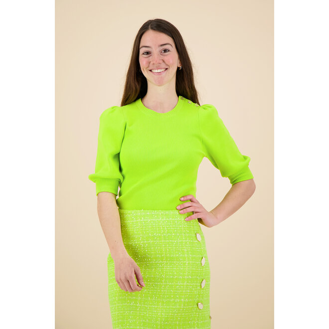 Fabienne Chapot - Lillian SS Pullover - Lovely Lime