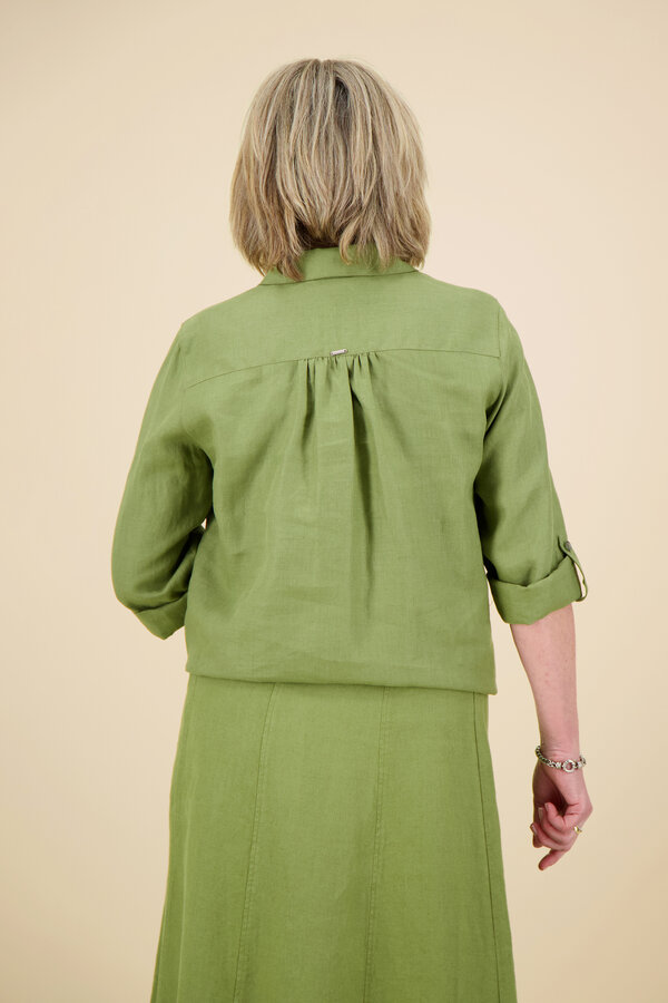 Xandres - Hulja Blouse - Green Moss