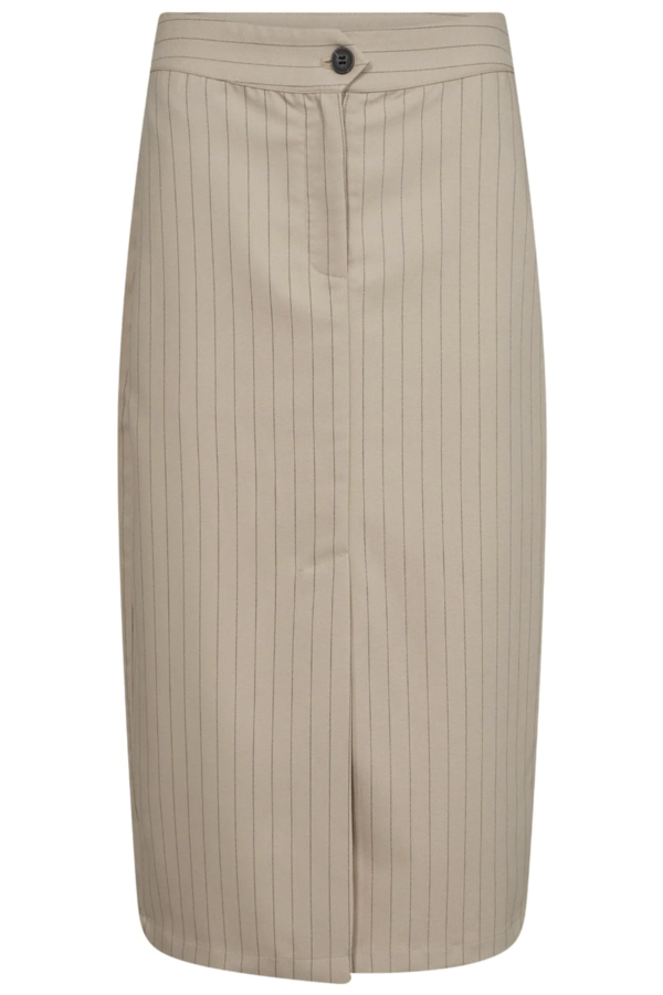 Co'Couture - Shimmer Pencil Skirt - Beige
